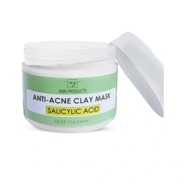 MZ Anti-Acne Clay Mask Salicylic Acid With Brush Price in Pakistan